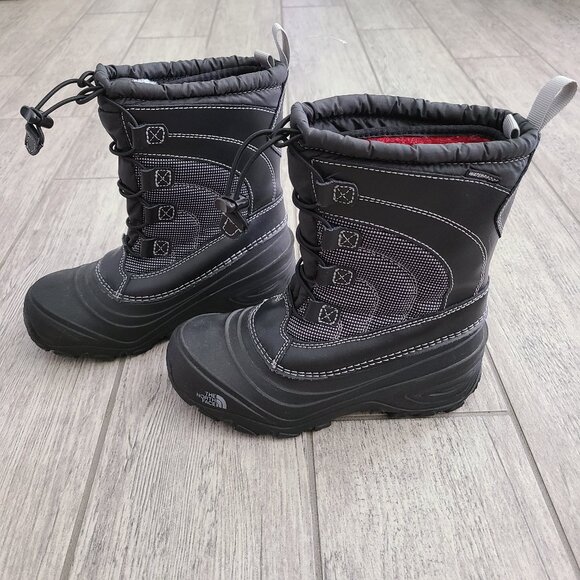 Winter Snow Boots The North Face Youth size 3 Waterproof Thermalfelt Insulation - Picture 1 of 12